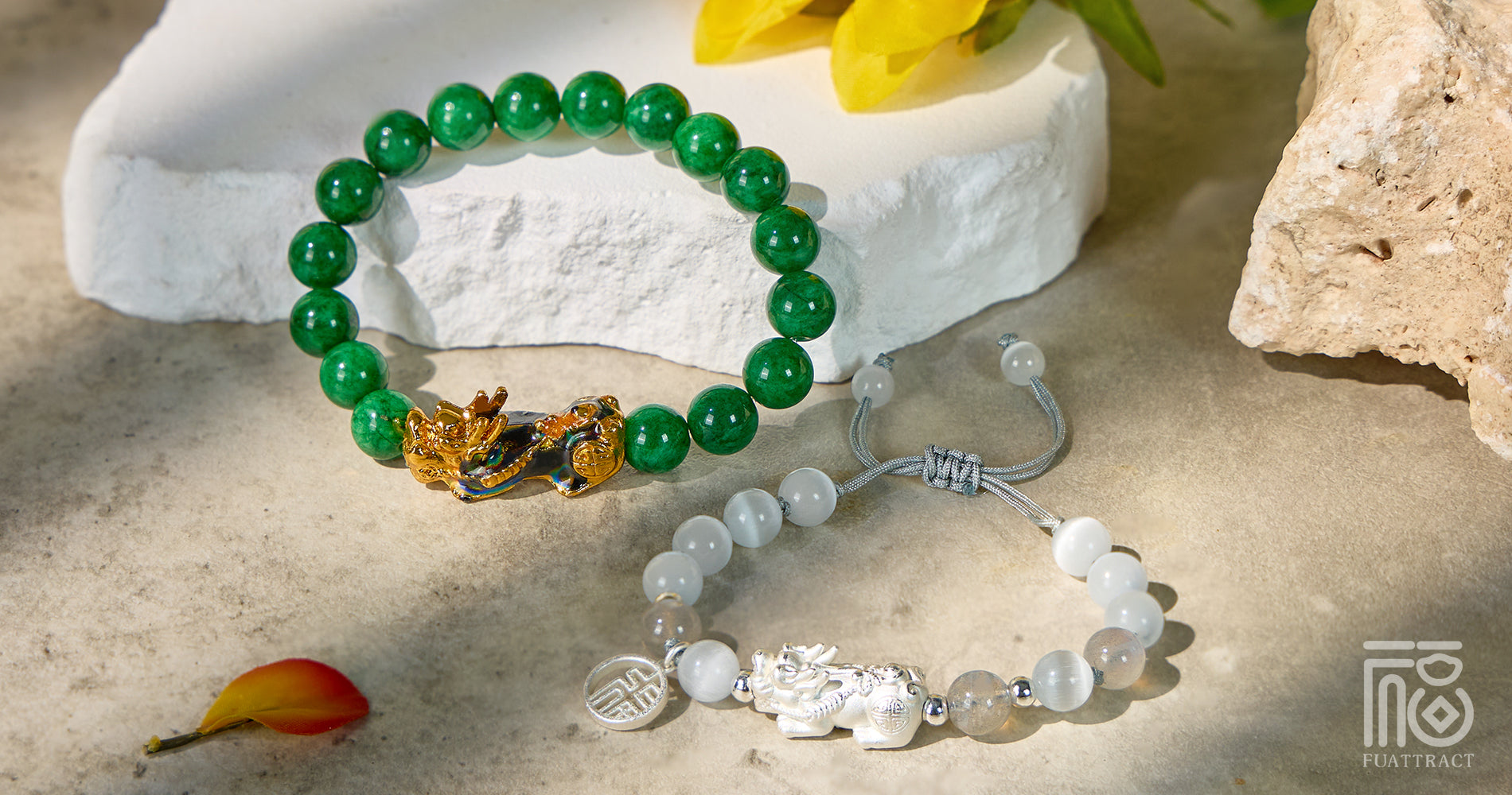 Good Luck Bracelet Featuring Pixiu for Prosperity and Protection