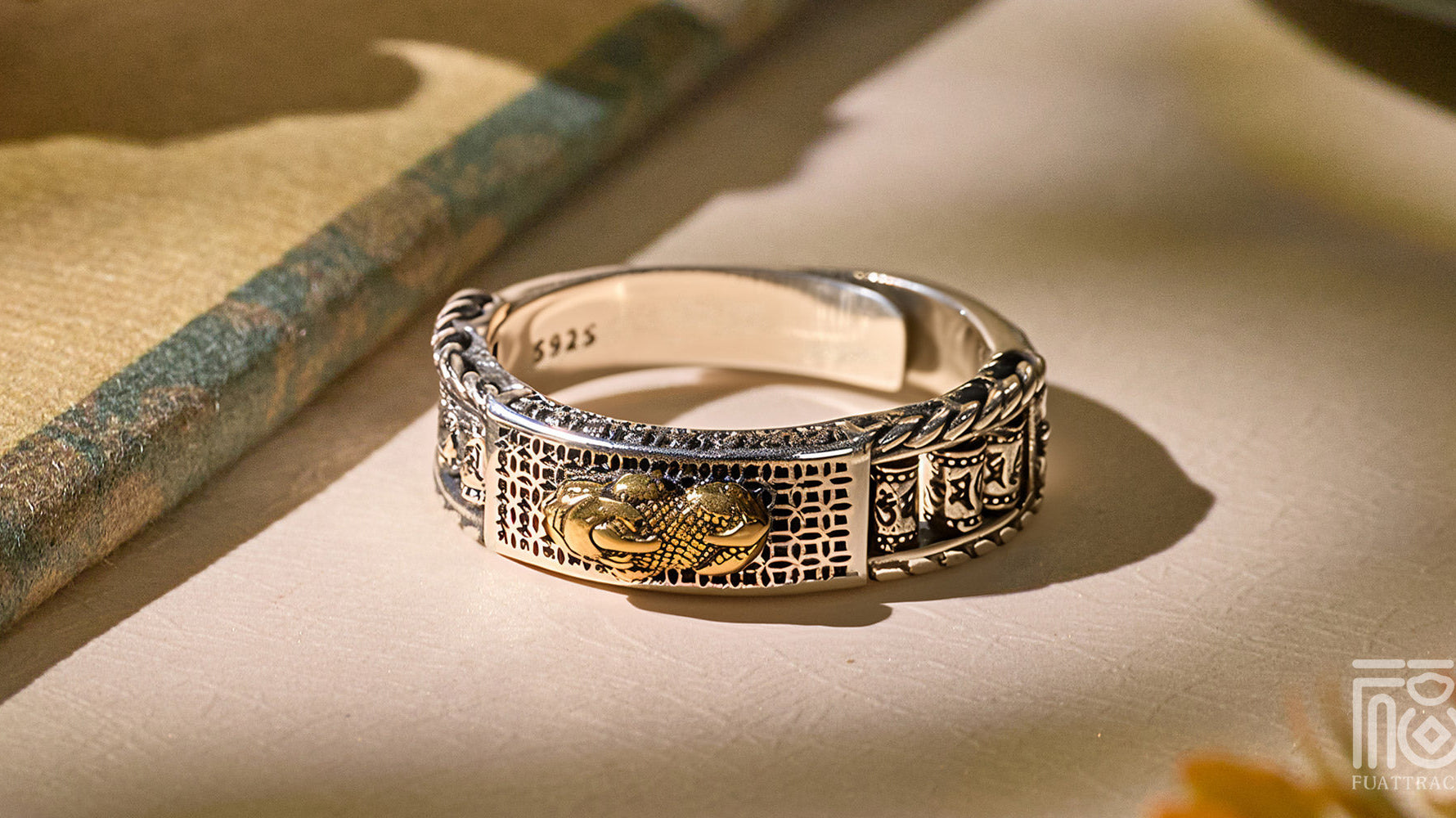 Silver Rings Shielding Negative Energy & Harmony