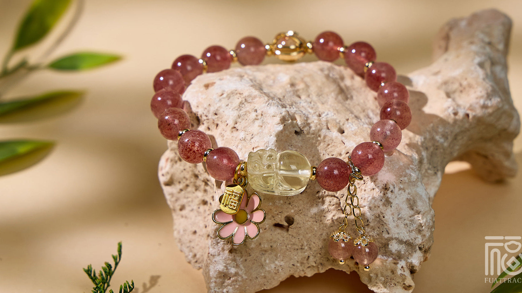 Strawberry Quartz Pixiu: A Blend of Aesthetic Elegance and Cultural Meaning