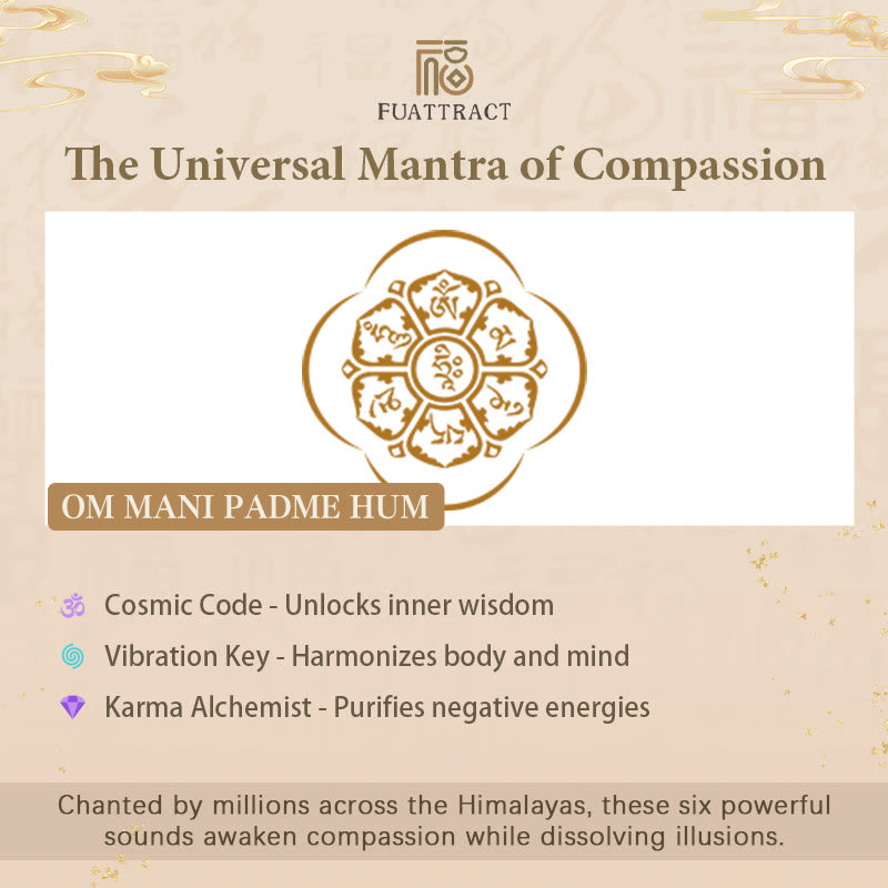 FuAttract Abundance Generator - Adjustable Silver Pixiu Om Mani Mantra Ring - image 5