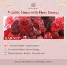 FuAttract Prosperity Coin Catalyst - Adjustable Silver Garnet Pixiu Wealth Ring - image 4