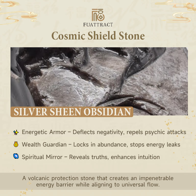 FuAttract Wealth Whirl - Silver Obsidian Double Pixiu Abundance Charm Pendant Necklace - image 8