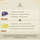 FuAttract Bright Fortune - Natural Citrine Amethyst Pixiu Abundance Bracelet - image 6