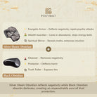 FuAttract Focused Fortune - Silver Obsidian Wealth Protection Bracelet - image 7