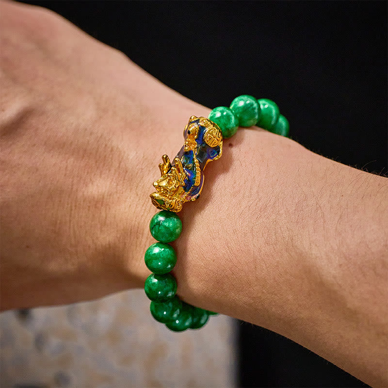 FuAttract Harmony of Fortune Bracelet – Cyan Jade With FengShui Pixiu - image 11