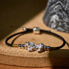 FuAttract Destiny Braider - Silver Pixiu Adjustable Handwoven Red String Bracelet - image 18