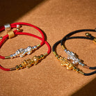 FuAttract Destiny Braider - Silver Pixiu Adjustable Handwoven Red String Bracelet - image 5