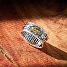 FuAttract Celestial Fortune - Adjustable Silver Pixiu Ring with Sacred Om Mani Mantra - Comfort Fit - image 6