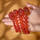 FuAttract Vitality Surge - Natural Red Agate Pixiu Energy Bracelet - image 3