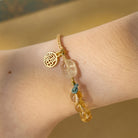 FuAttract Everyday Blessing- Citrine Pixiu Beaded Bracelet with Fu Charm - image 5