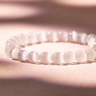 FuAttract Luck, Protection & Elegant Energy - Cat's Eye Silver Pixiu Bracelet - image 5