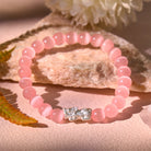 FuAttract Luck, Protection & Elegant Energy - Cat's Eye Silver Pixiu Bracelet - Pink - image 11