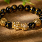 FuAttract Protective Energy & Wealth Attraction Black Onyx Om Mani Padme Hum Pixiu Bracelet - image 3