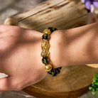 FuAttract Protective Energy & Wealth Attraction Black Onyx Om Mani Padme Hum Pixiu Bracelet - image 13