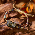 FuAttract Obsidian Armor - PiXiu Charm Protection String Bracelet - image 1