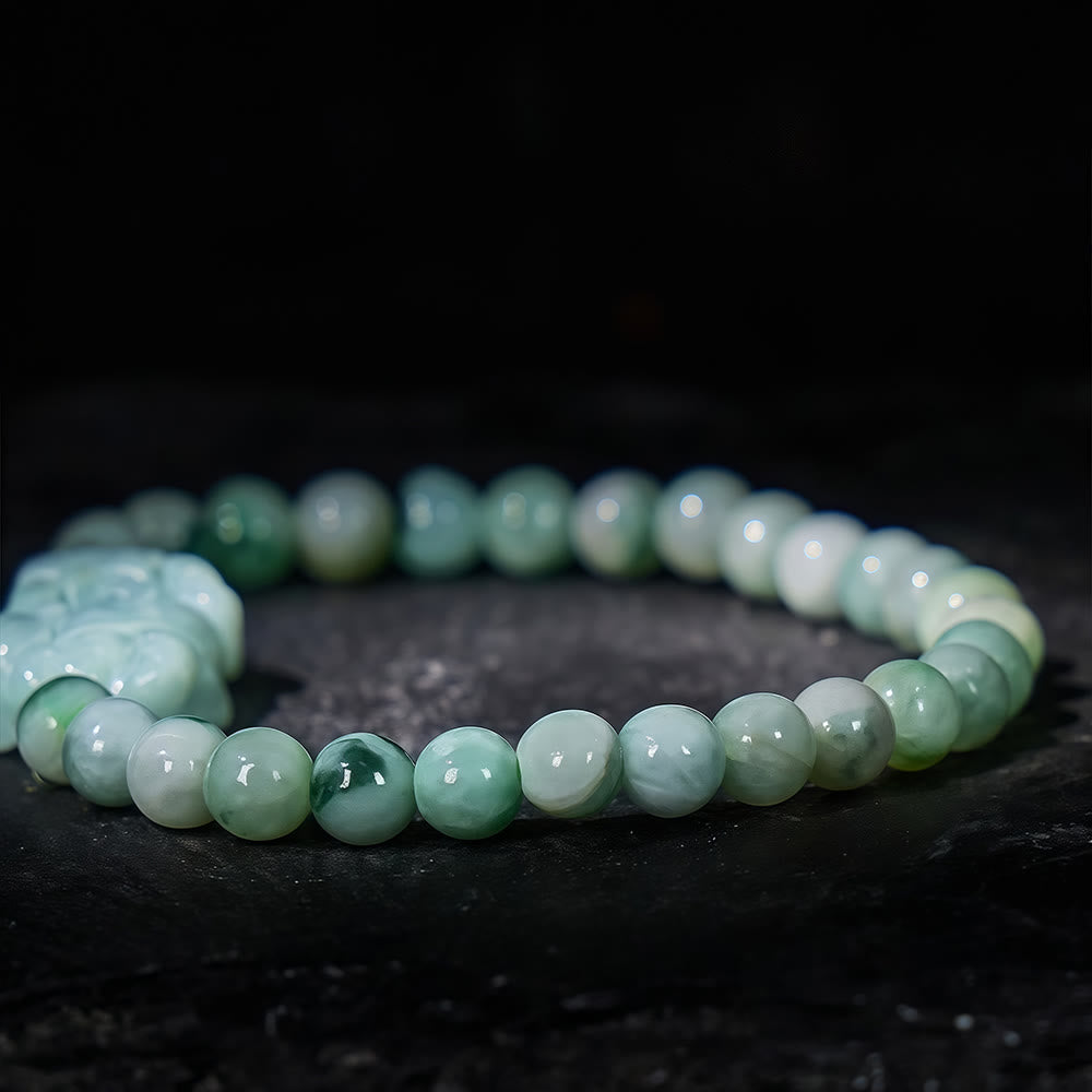 FuAttract Energy Balancing - Natural Jade Pixiu Bracelet - image 4