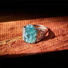 FuAttract Eternal Guardian -  Ice Jade Pixiu Adjustable Sterling Silver Ring - Large Pi Xiu - image 8
