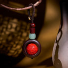 FuAttract Protection & Harmony - Cinnabar Sandalwood Om Mani Padme Hum Pixiu Key Chain - Copper Coin - image 12