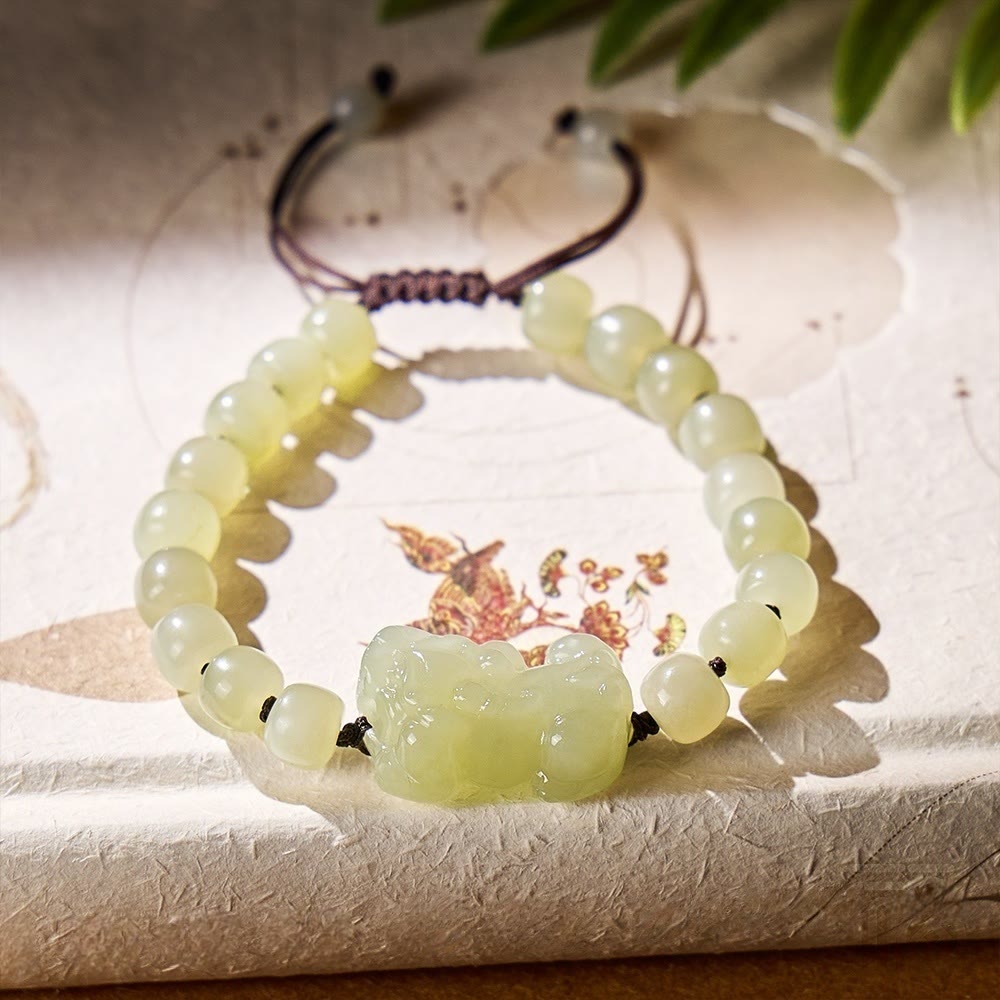 FuAttract Hetian Jade Pixiu Couple Bracelet for Protection, Luck & Prosperity - image 11