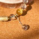 FuAttract Powerhouse of Prosperity - Gold Rutilated Pixiu Green Phantom Energy Bracelet - image 3