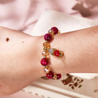 FuAttract Lucky Protection & Prosperity - Red Tiger Eye Stone with Pixiu Pendant Bracelet - image 2