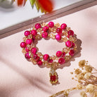 FuAttract Lucky Protection & Prosperity - Red Tiger Eye Stone with Pixiu Pendant Bracelet - Double Wrap Bracelet - image 7