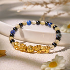FuAttract Fortune Forge - Black Obsidian Lapis Lazuli Power Bracelet - image 1