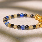 FuAttract Fortune Forge - Black Obsidian Lapis Lazuli Power Bracelet - image 4