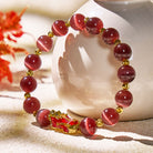 FuAttract Purple Mystic - Cat's Eye Thermochromic Pixiu Bracelet - image 1