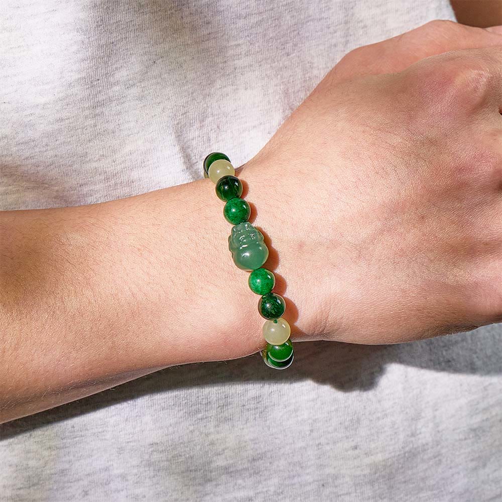 FuAttract Green Fortune - Natural Stone Bracelet for Growth & Prosperity - image 5