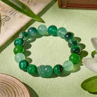 FuAttract Green Fortune - Natural Stone Bracelet for Growth & Prosperity - 10mm - image 10