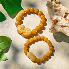 FuAttract Prosperity Flow - Golden Silk Jade Pixiu Bracelet - image 6