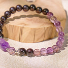 FuAttract Violet Ward - Natural Amethyst Obsidian Protection Bracelet - image 4