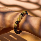 FuAttract Abundance & Protection – Black Onyx Om Mani Padme Hum Beads Pixiu Bracelet - image 3