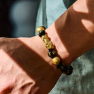 FuAttract Abundance & Protection – Black Onyx Om Mani Padme Hum Beads Pixiu Bracelet - image 12
