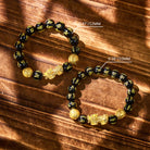 FuAttract Abundance & Protection – Black Onyx Om Mani Padme Hum Beads Pixiu Bracelet - image 4