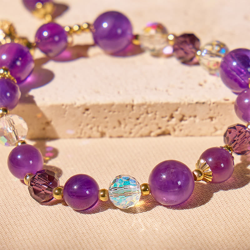 FuAttract Pixiu Talisman Bracelet | Amethyst for Calm, Clarity & Energy Shielding - image 4