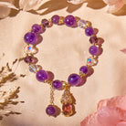 FuAttract Pixiu Talisman Bracelet | Amethyst for Calm, Clarity & Energy Shielding - image 2