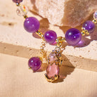 FuAttract Pixiu Talisman Bracelet | Amethyst for Calm, Clarity & Energy Shielding - image 3