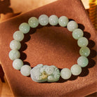 FuAttract Wealth Guardian - Natural Hand-Knotted Jade Pixiu Bracelet - image 2