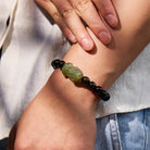 FuAttract Tranquil Wisdom - Handcrafted Jade Pixiu Golden Obsidian Bracelet - image 11