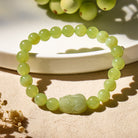 FuAttract Wealth & Energy Balance – Fortune Hetian Jade Pixiu Bracelet - 8mm - image 10