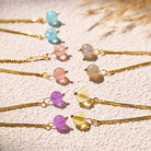 FuAttract Abundance & Healing Crystal Bracelet – Aquamarine, Strawberry Quartz & Pixiu - image 9