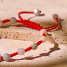 FuAttract Prosperity & Protection – Jadeite Pixiu Red String Bracelet - image 4
