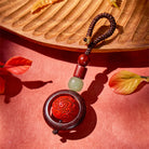 FuAttract Protection & Harmony - Cinnabar Sandalwood Om Mani Padme Hum Pixiu Key Chain - Om Mani Padme Hum - image 8