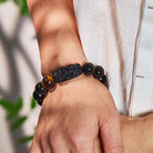 FuAttract Protection & Strength - Tiger Eye & Black Obsidian Pixiu Bracelet - image 13