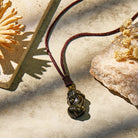 FuAttract Energy Sentinel - Golden Obsidian PiXiu Pendant Necklace - image 1