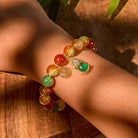 FuAttract Radiant Harmony - Peacock Agate Pixiu Bracelet - image 6
