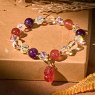 FuAttract Emotional Clarity – Soulmate Trio Pixiu Bracelet - 10mm - image 0