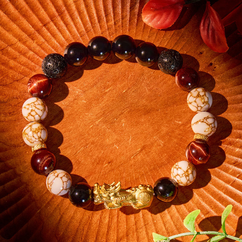 FuAttract Mountain to Volcano - Grounding & Manifestation Pixiu Power Bracelet - image 2